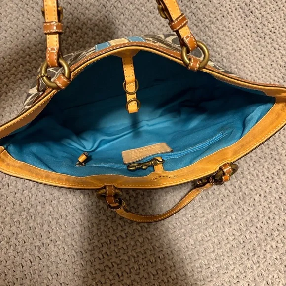 Vintage Coach 2004 Denim Tote - Picture 5 of 7